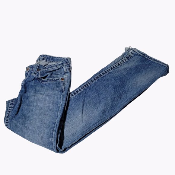 Big Star Casey Jeans Womens Size 28 Short Bootcut Low Rise Medium Wash Denim - Picture 1 of 10